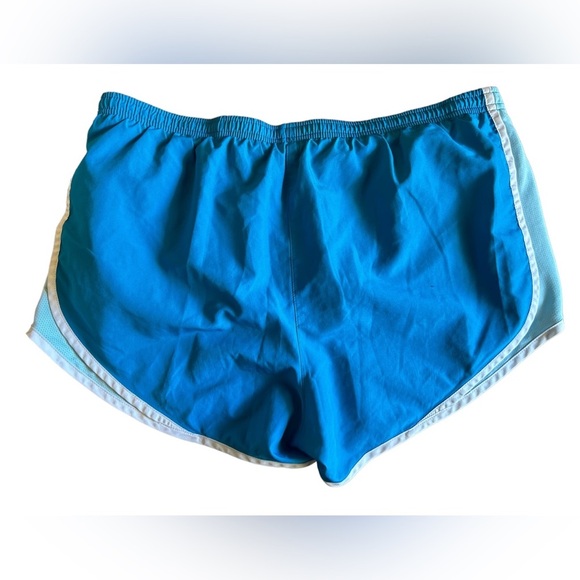 Nike Dri-Fit Shorts, Blue and White, Size M - Picture 2 of 3